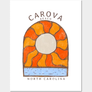 Carova, NC Summertime Vacationing Burning Sun Posters and Art